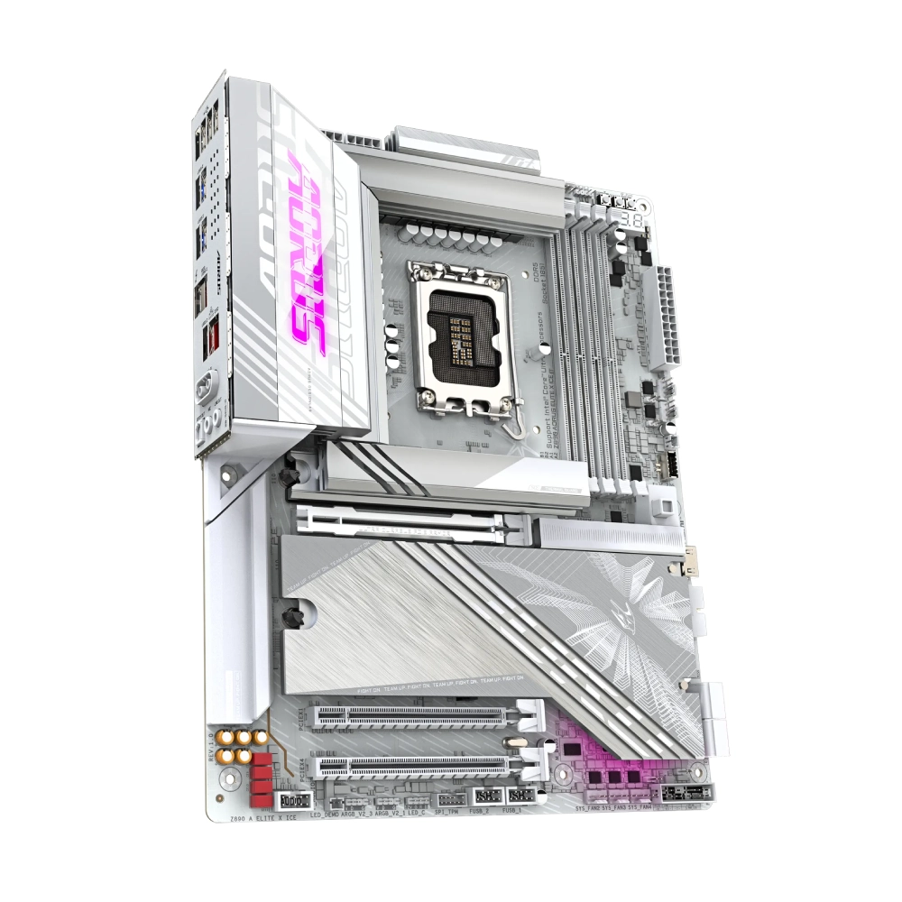 Gigabyte Motherboard Z890 Aorus Elite X ICE DDR5 For Intel Ultra Processors view 3